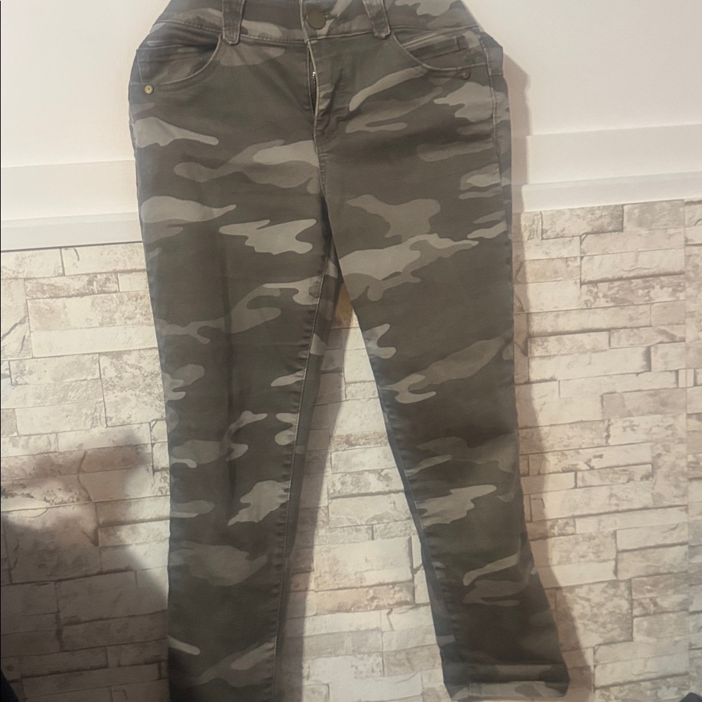 Democracy Camouflage Skinny Jeans